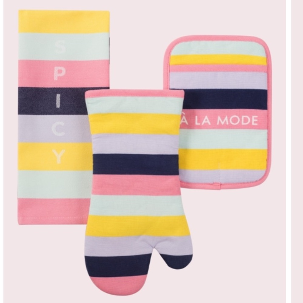 Kate Spade New York 3-pc Kitchen Towel Set